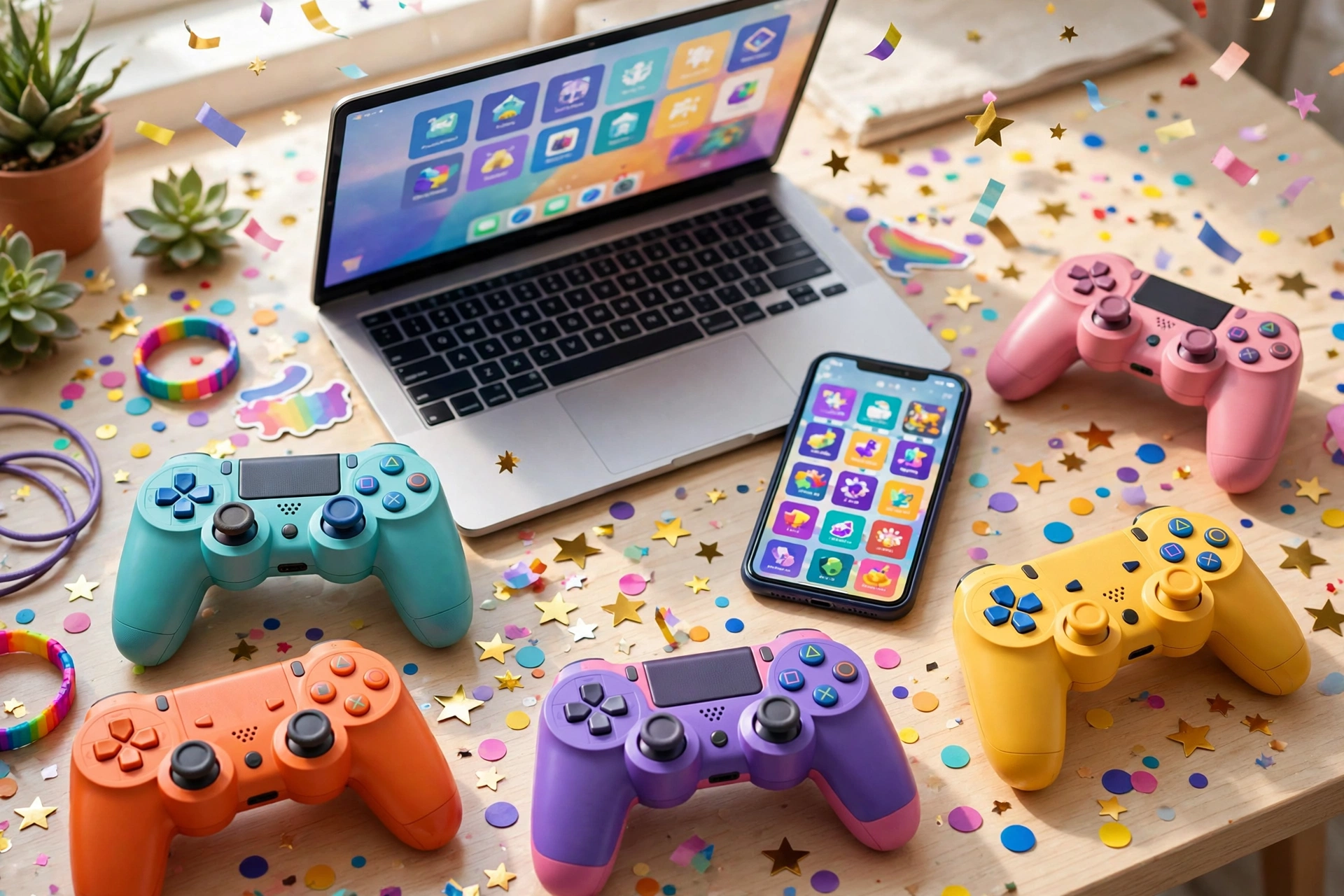 Free games celebration